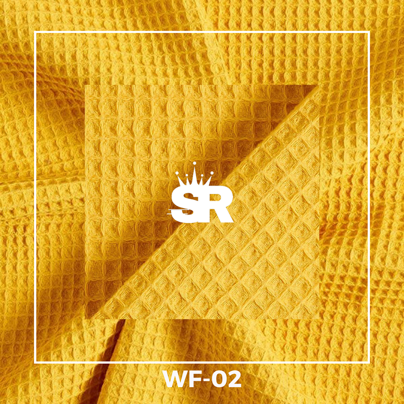 Plain Waffle Fabrics – Yellow