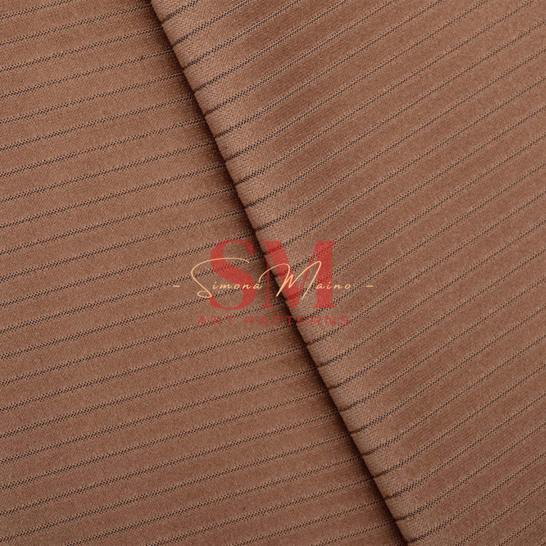 SIMONA MAINO Upholstery Fabric - Beige Brown
