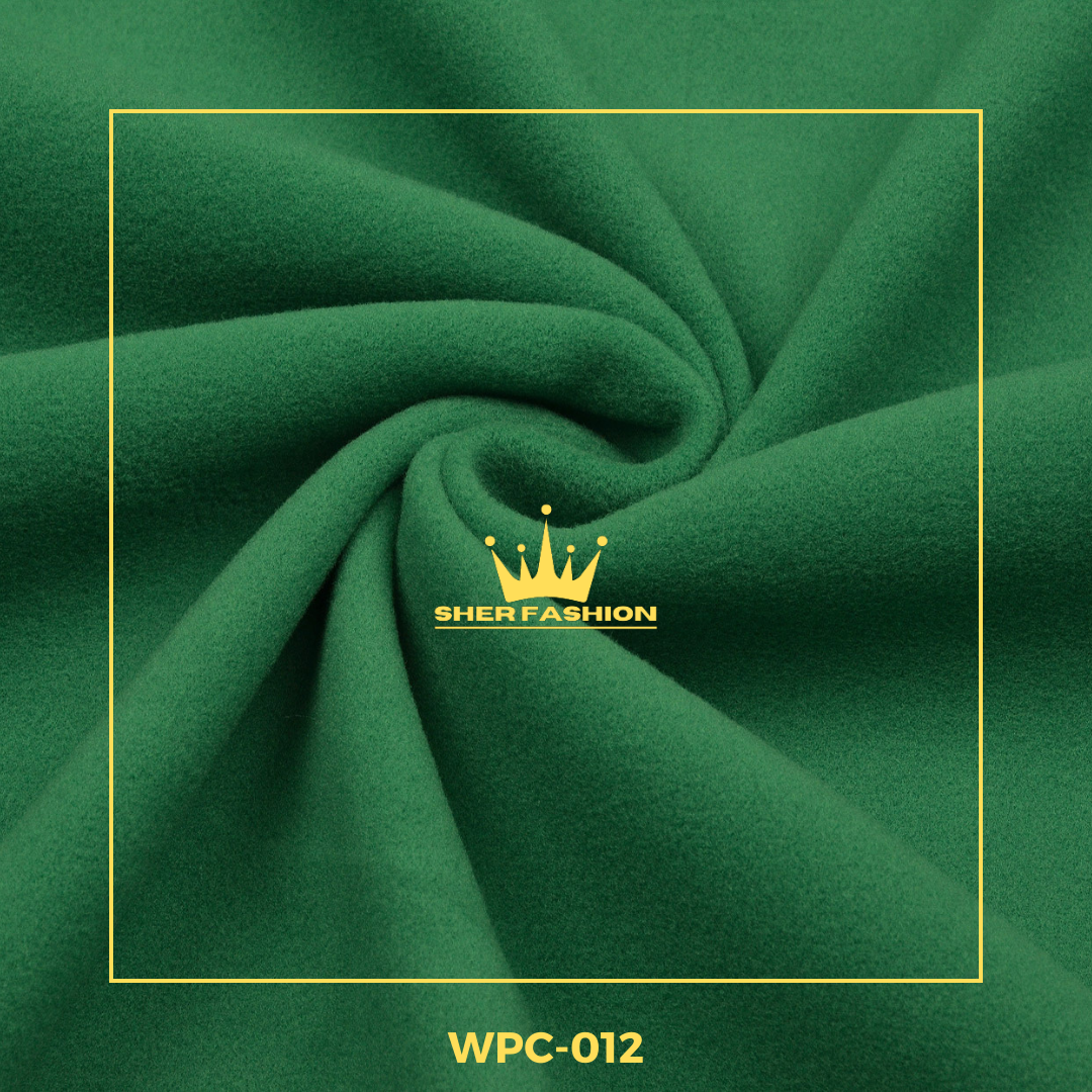 Wool Cashmere Fabrics – Christmas Green