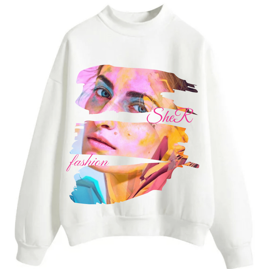 Sweatshirt with Print ART 2