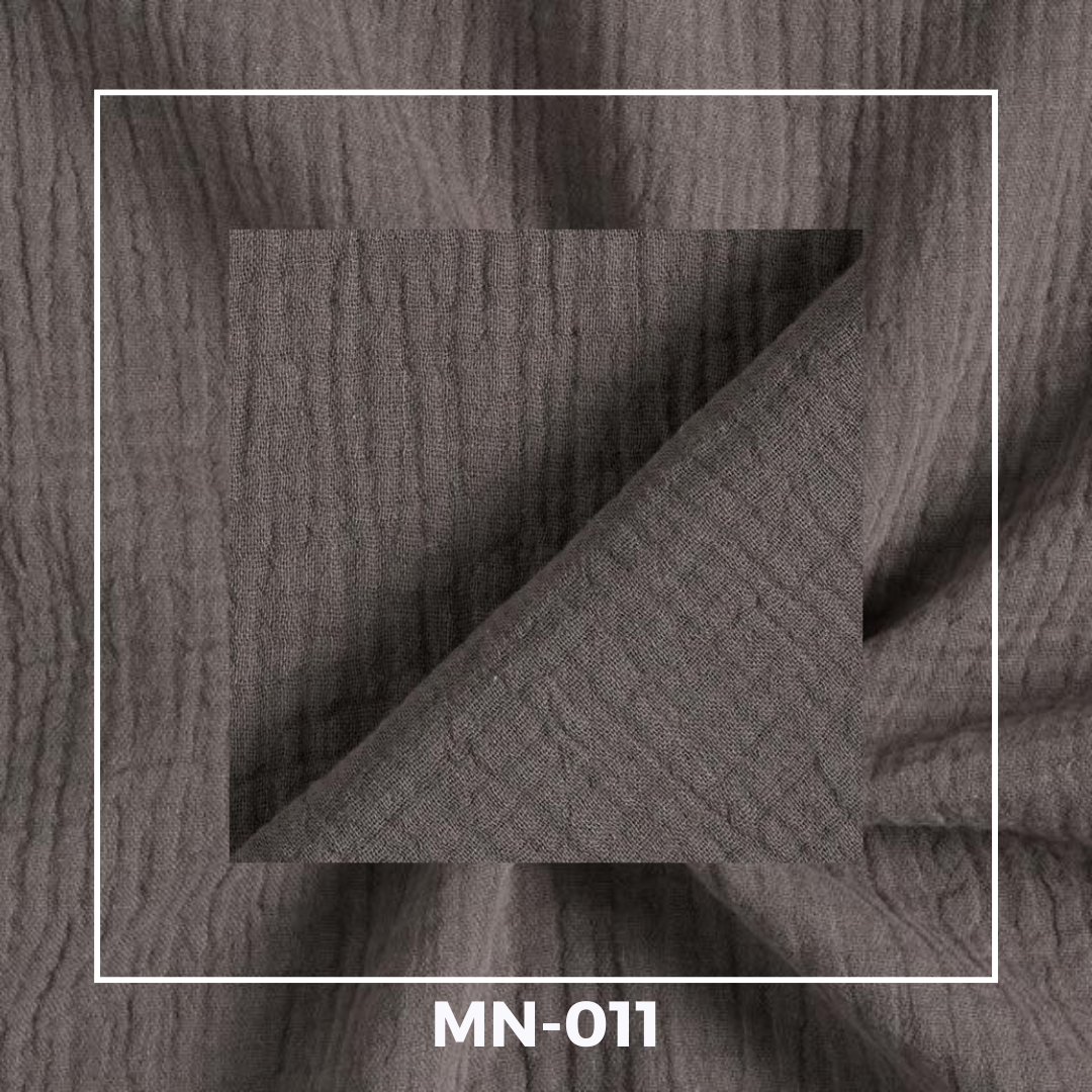 Plain Muslin Fabrics – Graphite