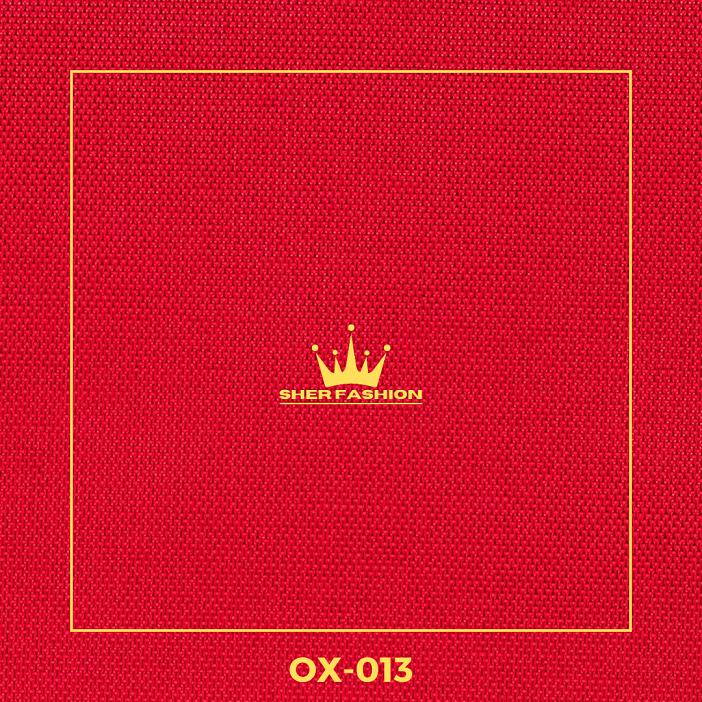 Plain Oxford Fabrics – Red