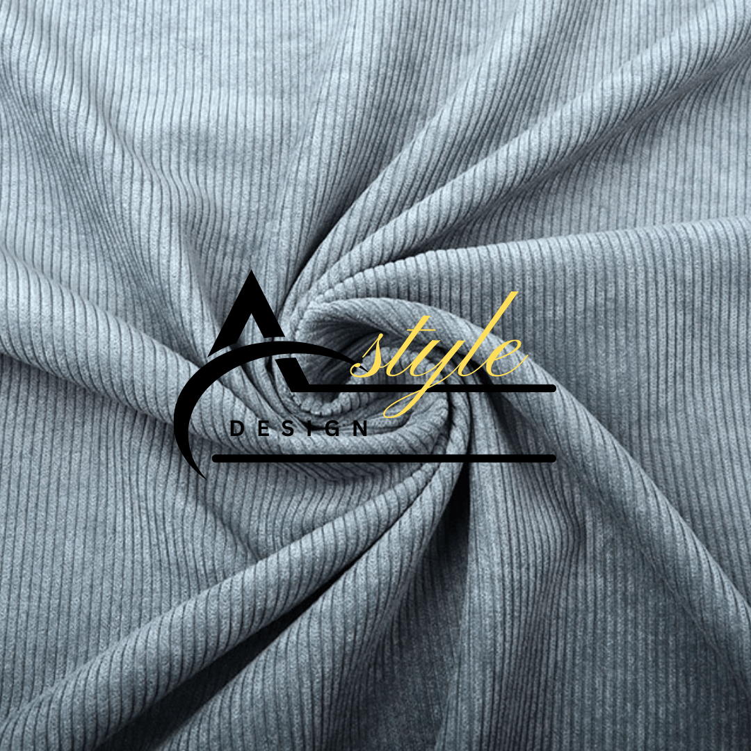 Plain Comisole Fabric – Blue Grey