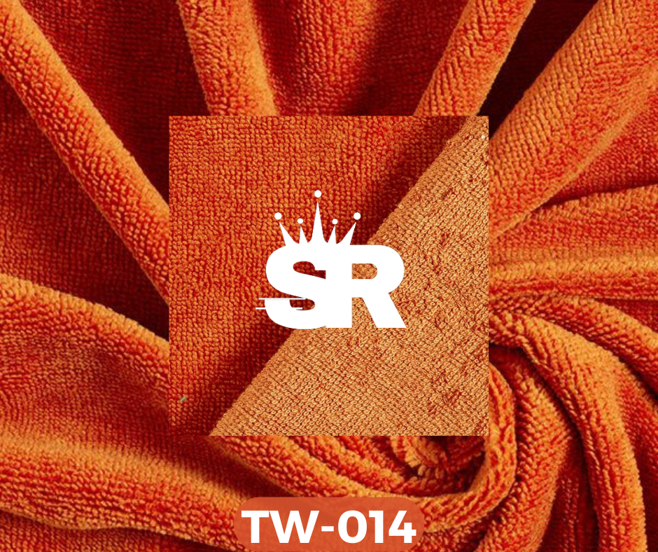 Plain Towelling Fabric (TERRYCLOTH) – Terracotta