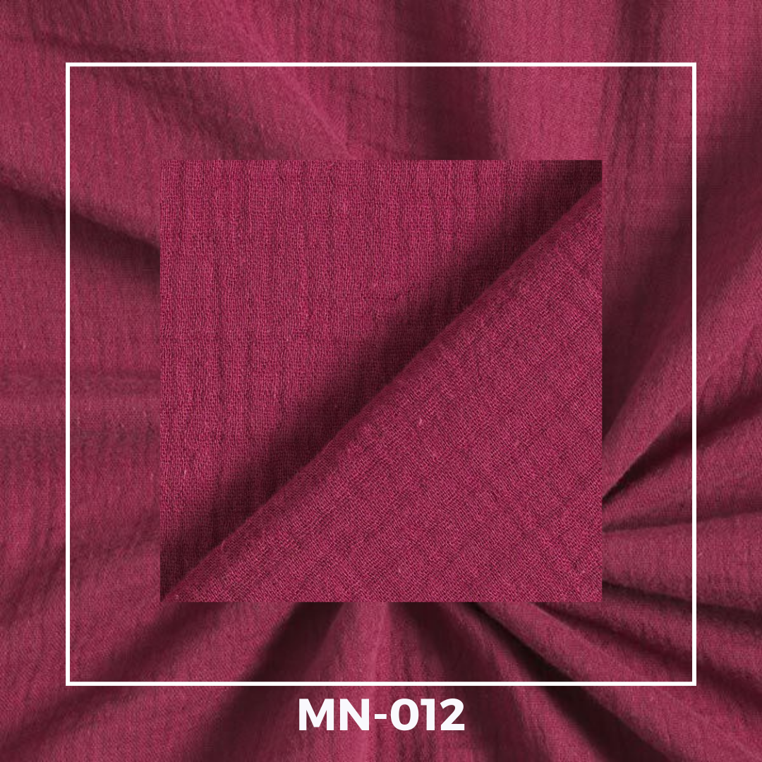 Plain Muslin Fabrics – Berry