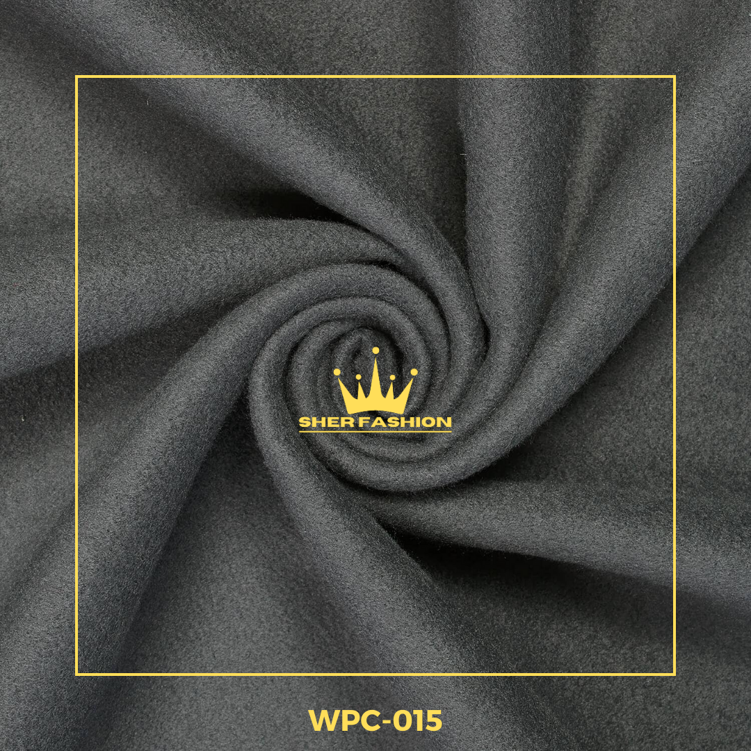 Wool Cashmere Fabrics – Dark Grey