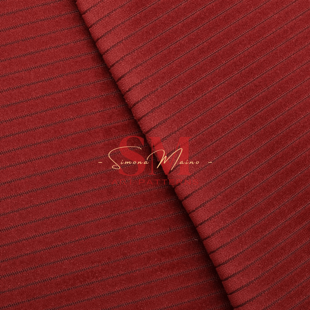 SIMONA MAINO Upholstery Fabric - Red