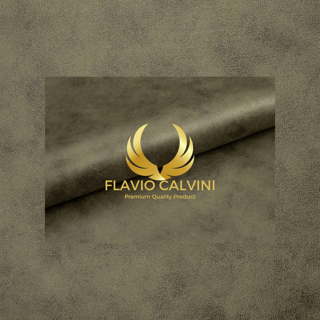 FLAVIO CALVINI Upholstery Fabric Moonlight - Khaki
