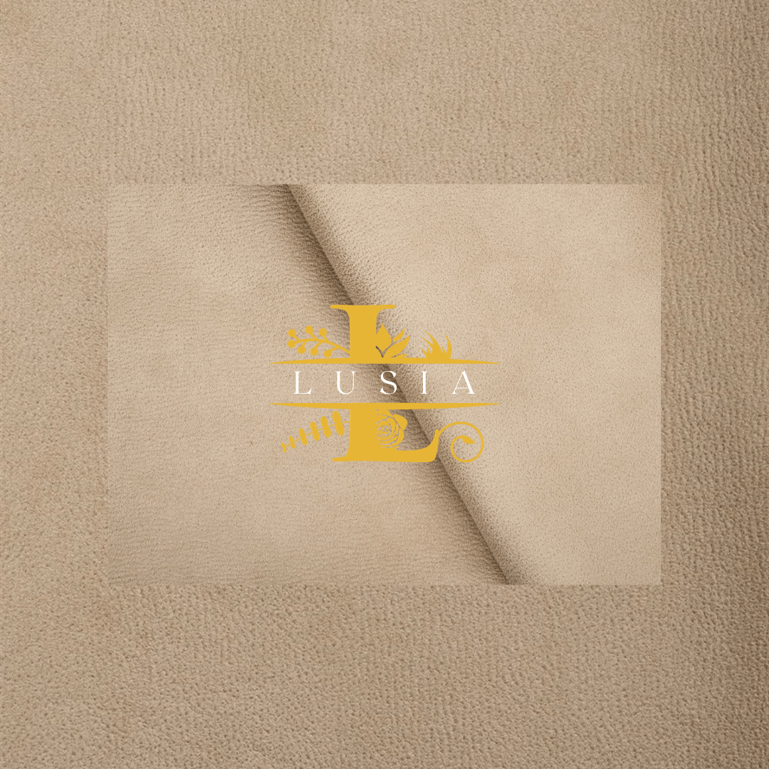 LUSIA Upholstery Fabric SUNSHINE - Tan