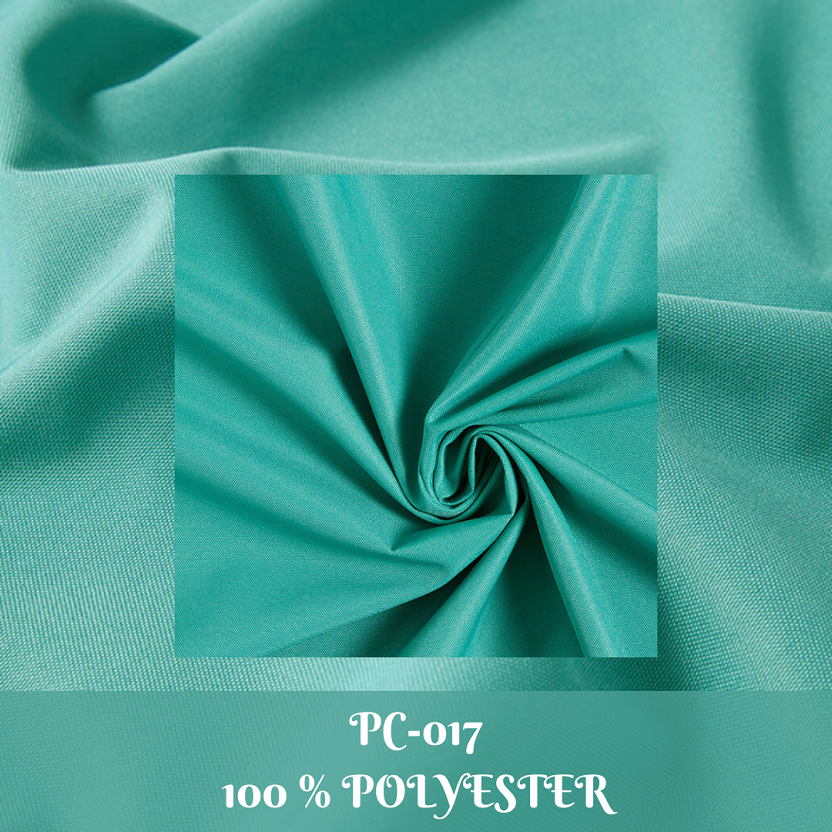 Plain Polyester Canvas Fabrics – Green