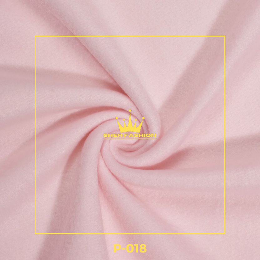 Plain Polar Fleece Fabrics – Baby Pink