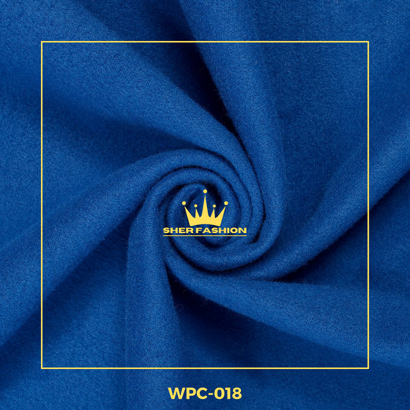 Wool Cashmere Fabrics – Sapphire Blue