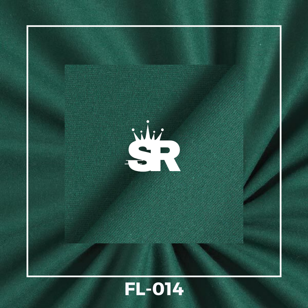 Plain Flannel Fabrics – Fir Green