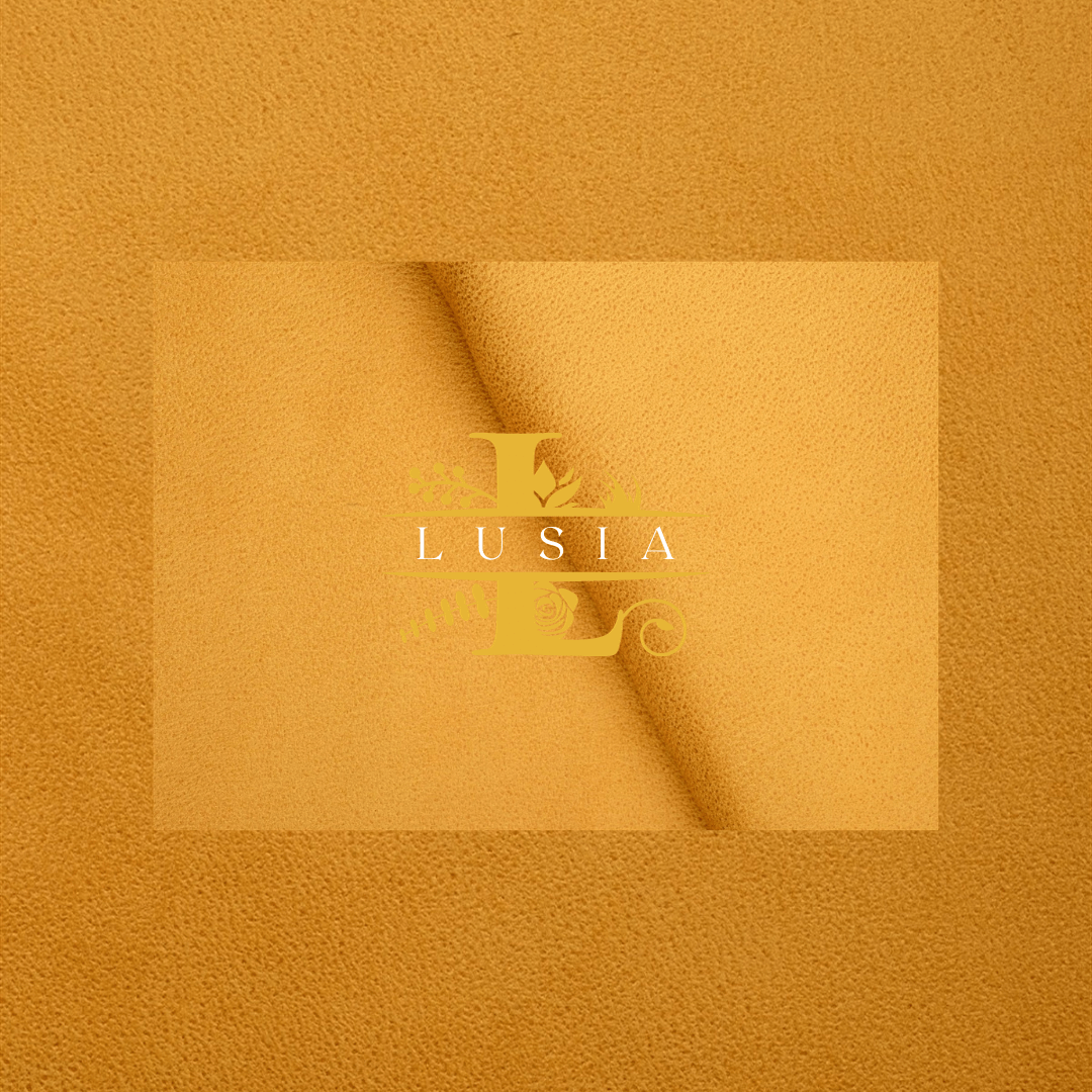 LUSIA Upholstery Fabric SUNSHINE - Mustard