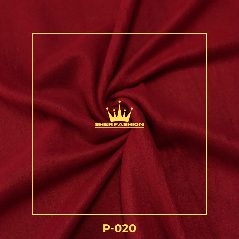 Plain Polar Fleece Fabrics – Burgundy