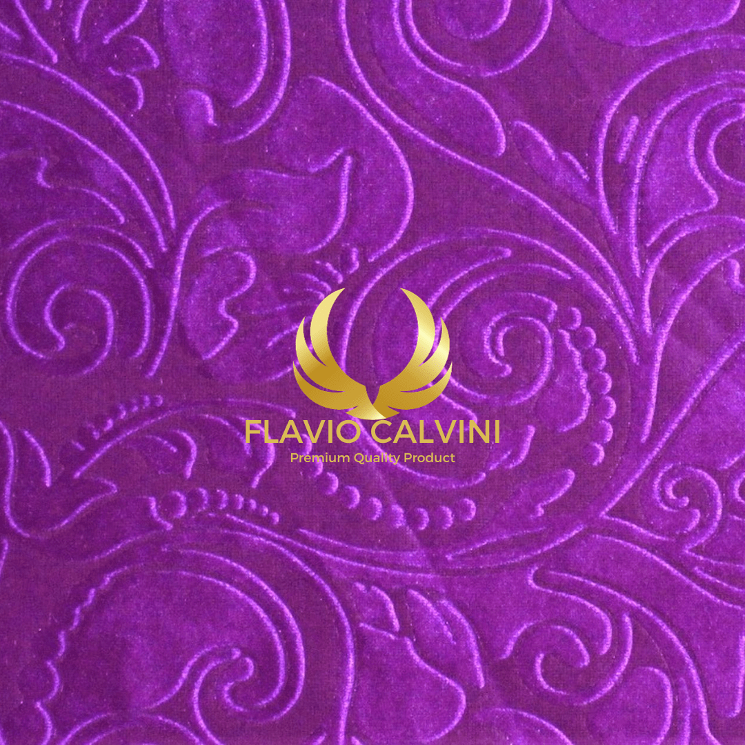 FLAVIO CALVINI Velour Upholstery Fabric 0011