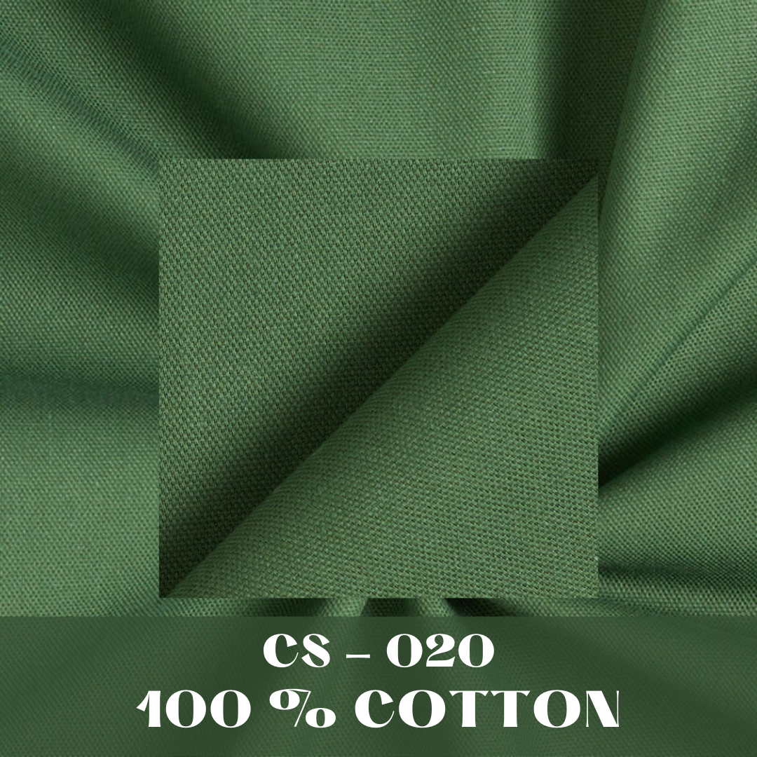 Plain Cotton Canvas Fabrics – Olive