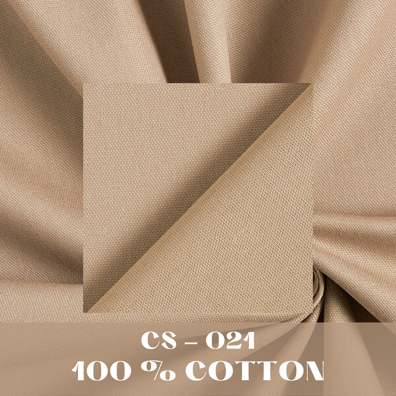 Plain Cotton Canvas Fabrics – Mocha