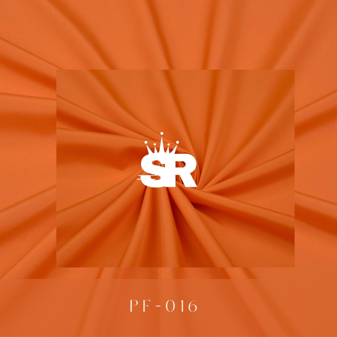 Plain Parachute Clothing Fabrics – Orange
