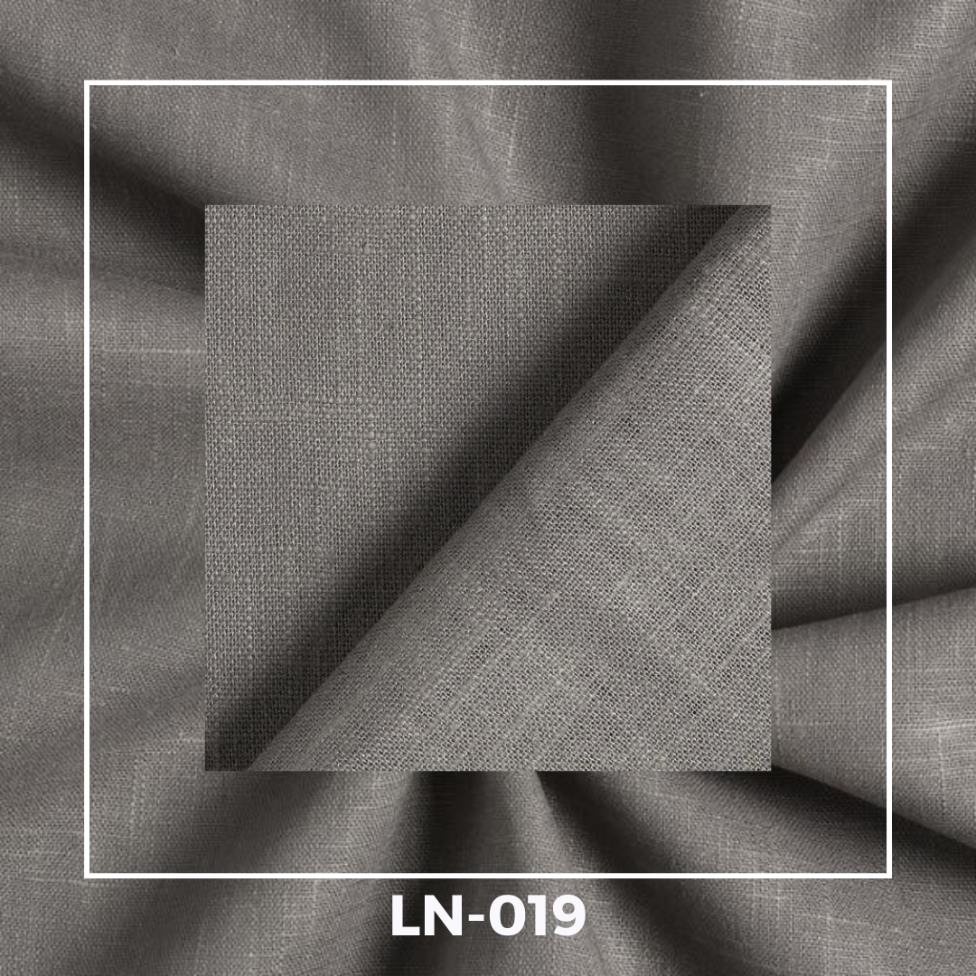 Plain Linen Fabrics – Grey
