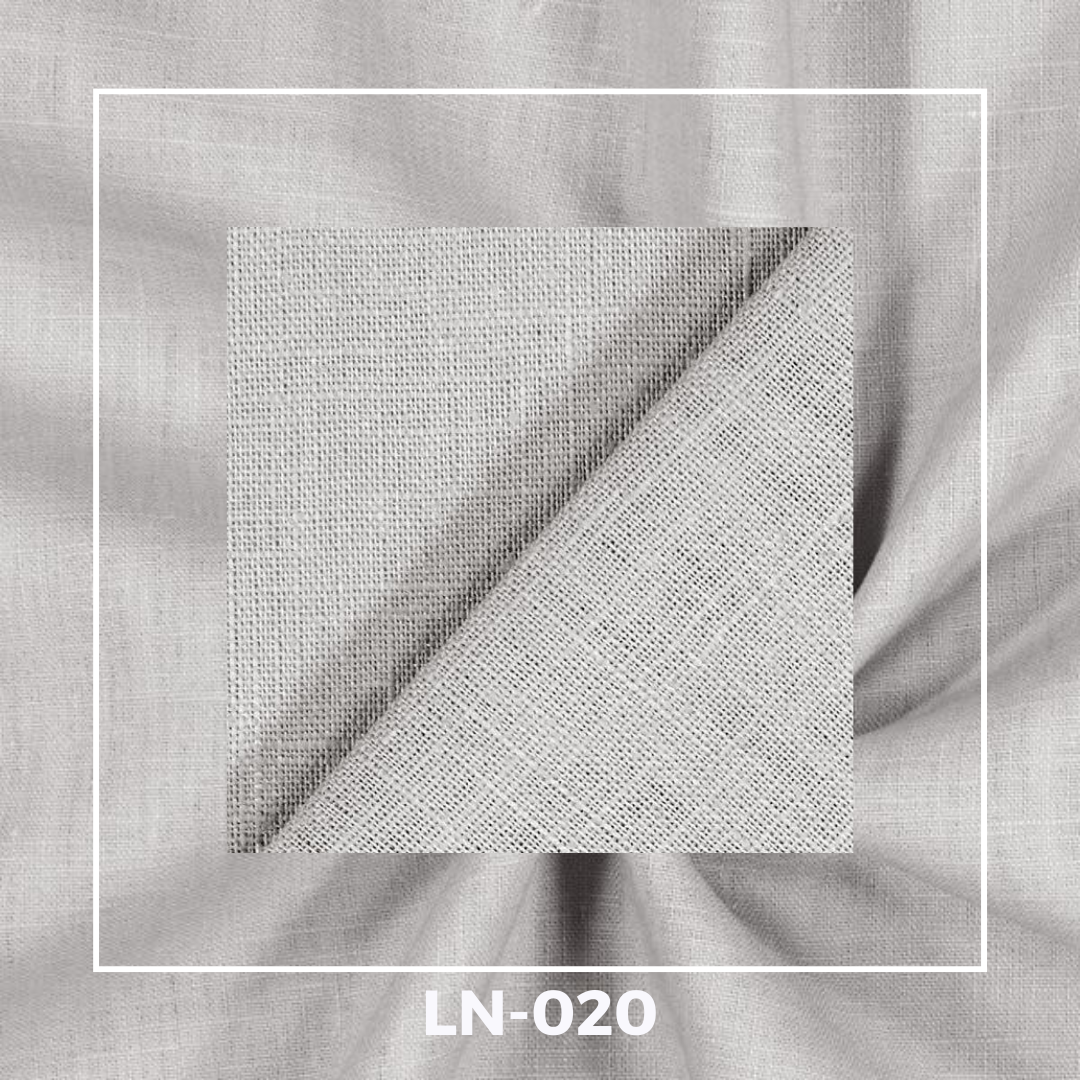 Plain Linen Fabrics – Light Grey