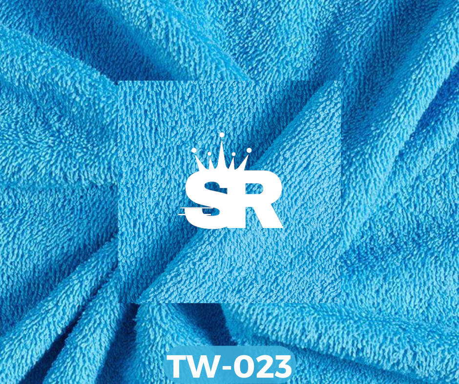 Plain Towelling Fabric (TERRYCLOTH) – Turquoise