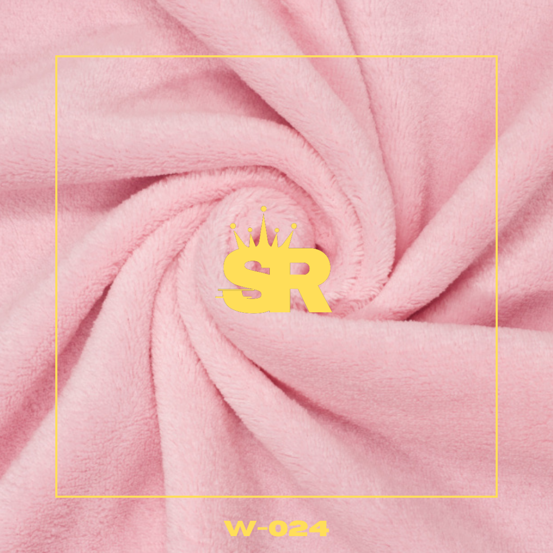 Plain Welsoft Fabrics – Baby Pink