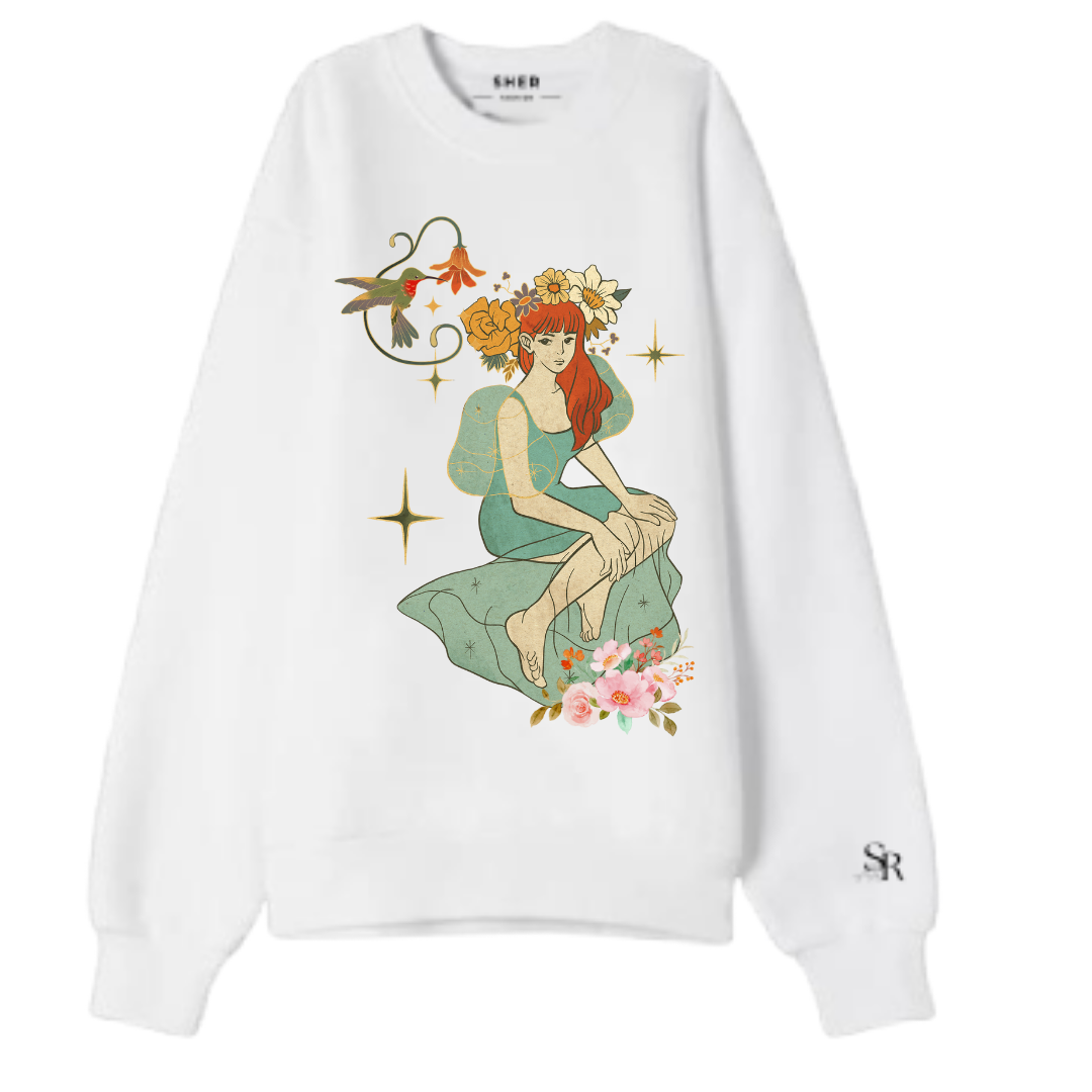 Printed Cotton Sweatshirt