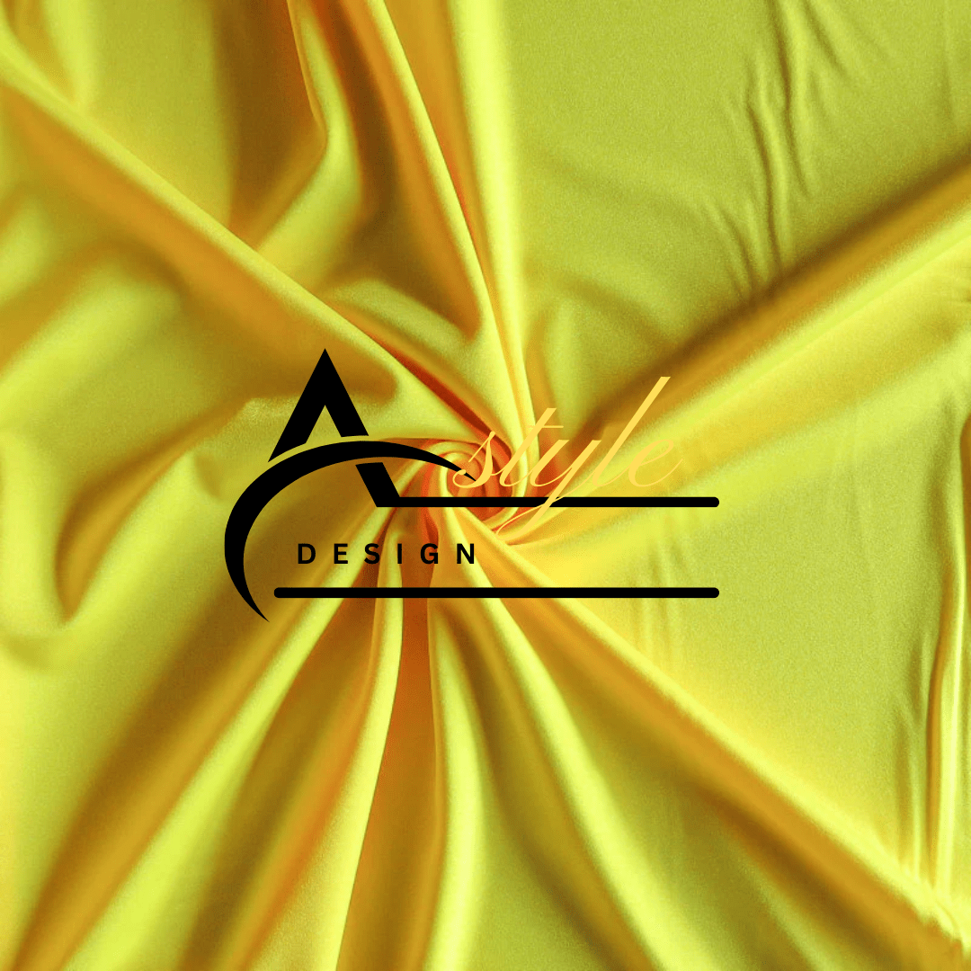 Plain Swimsuit Fabrics - Neon Yellow