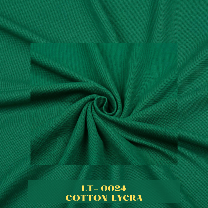 Plain Lacoste Pique Fabrics - Fun Green