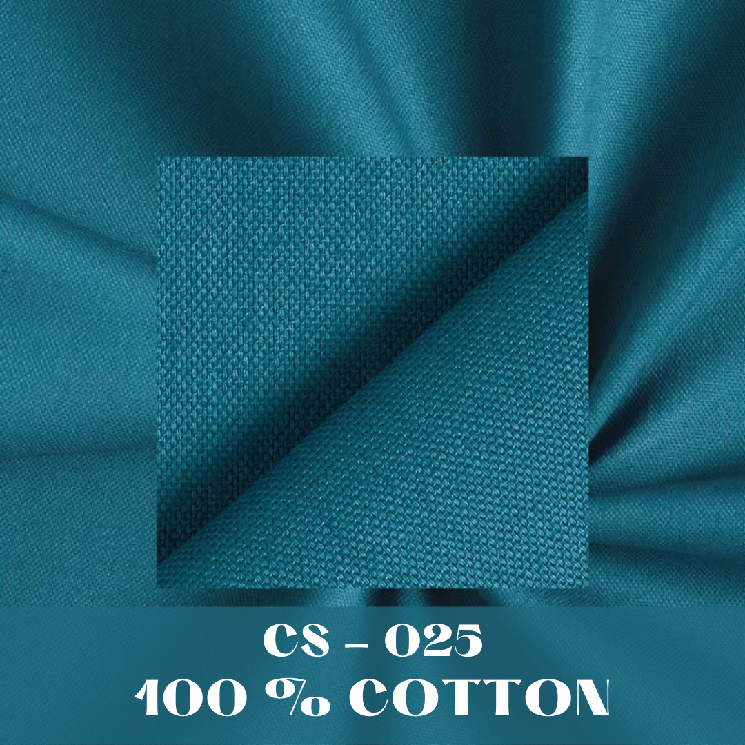Plain Cotton Canvas Fabrics – Petrol
