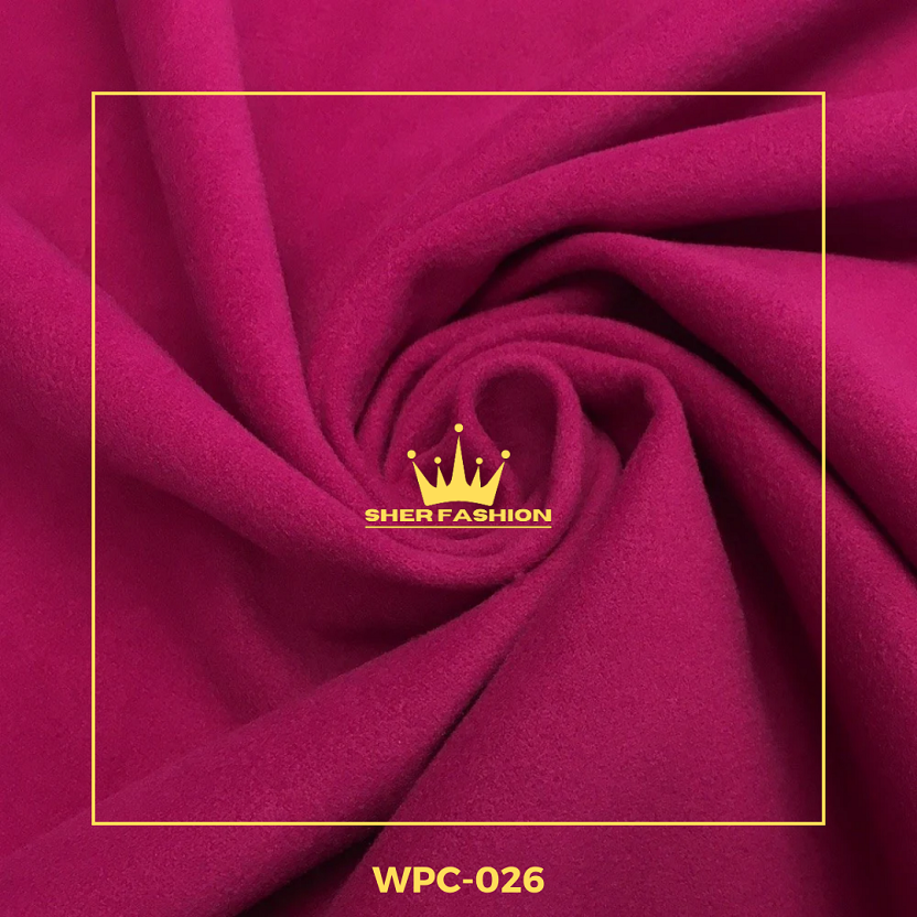 Wool Cashmere Fabrics – Royal Fuchsia