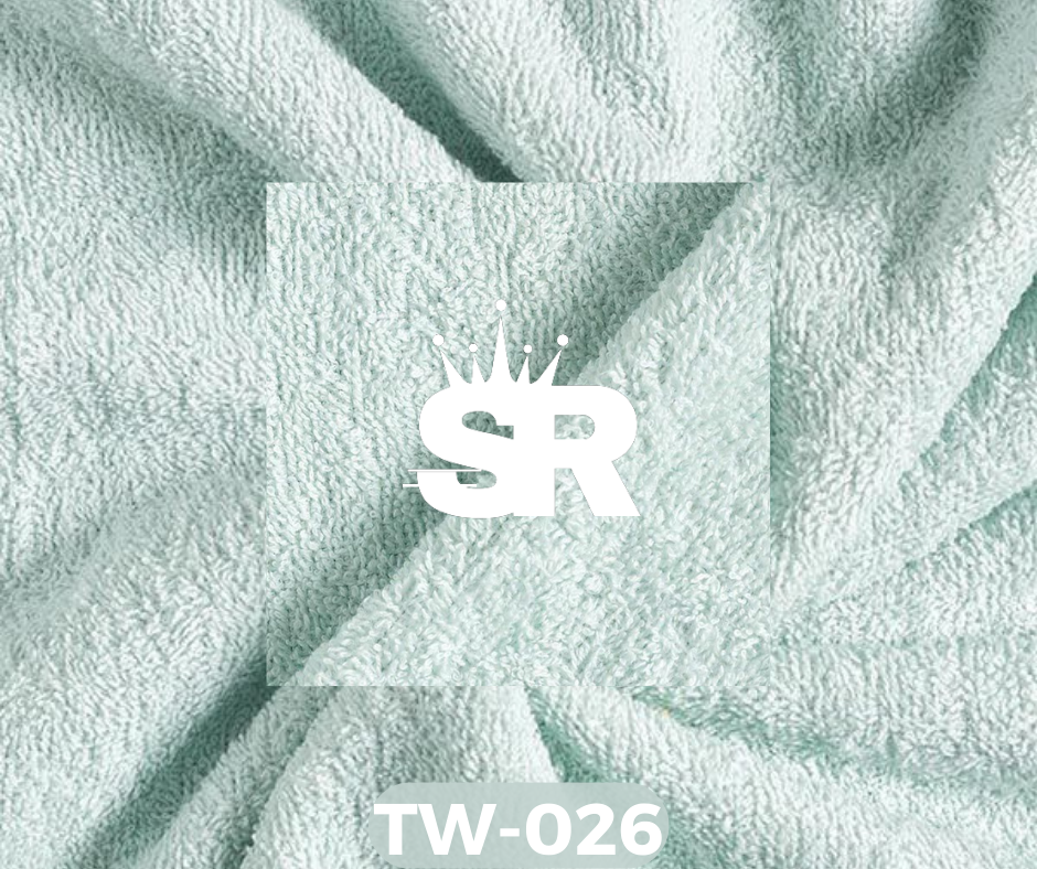 Plain Towelling Fabric (TERRYCLOTH) – Mint