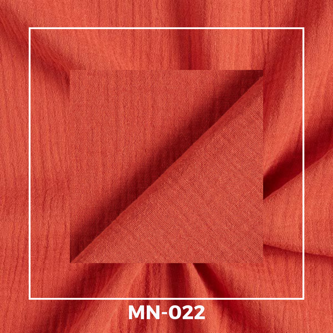 Plain Muslin Fabrics – Salmon