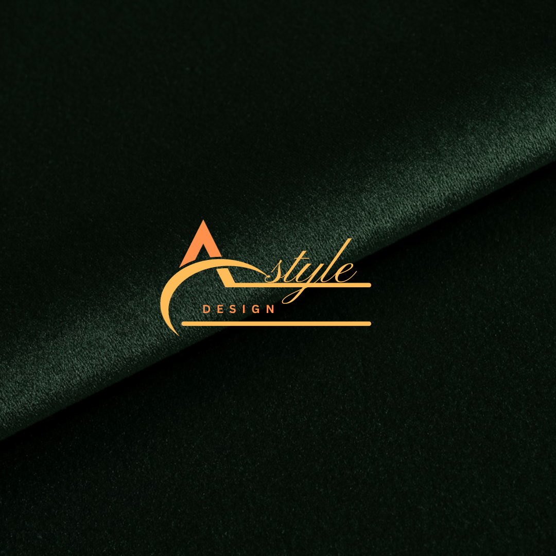A STYLE Upholstery Fabric - Dark Green