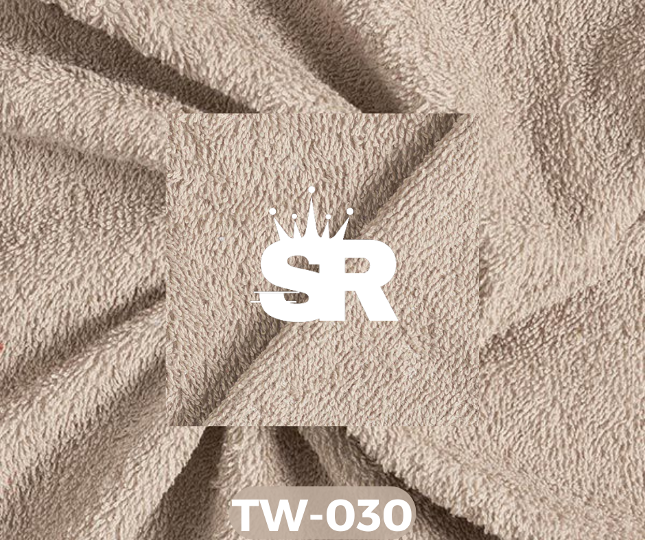 Plain Towelling Fabric (TERRYCLOTH) – Dark Beige