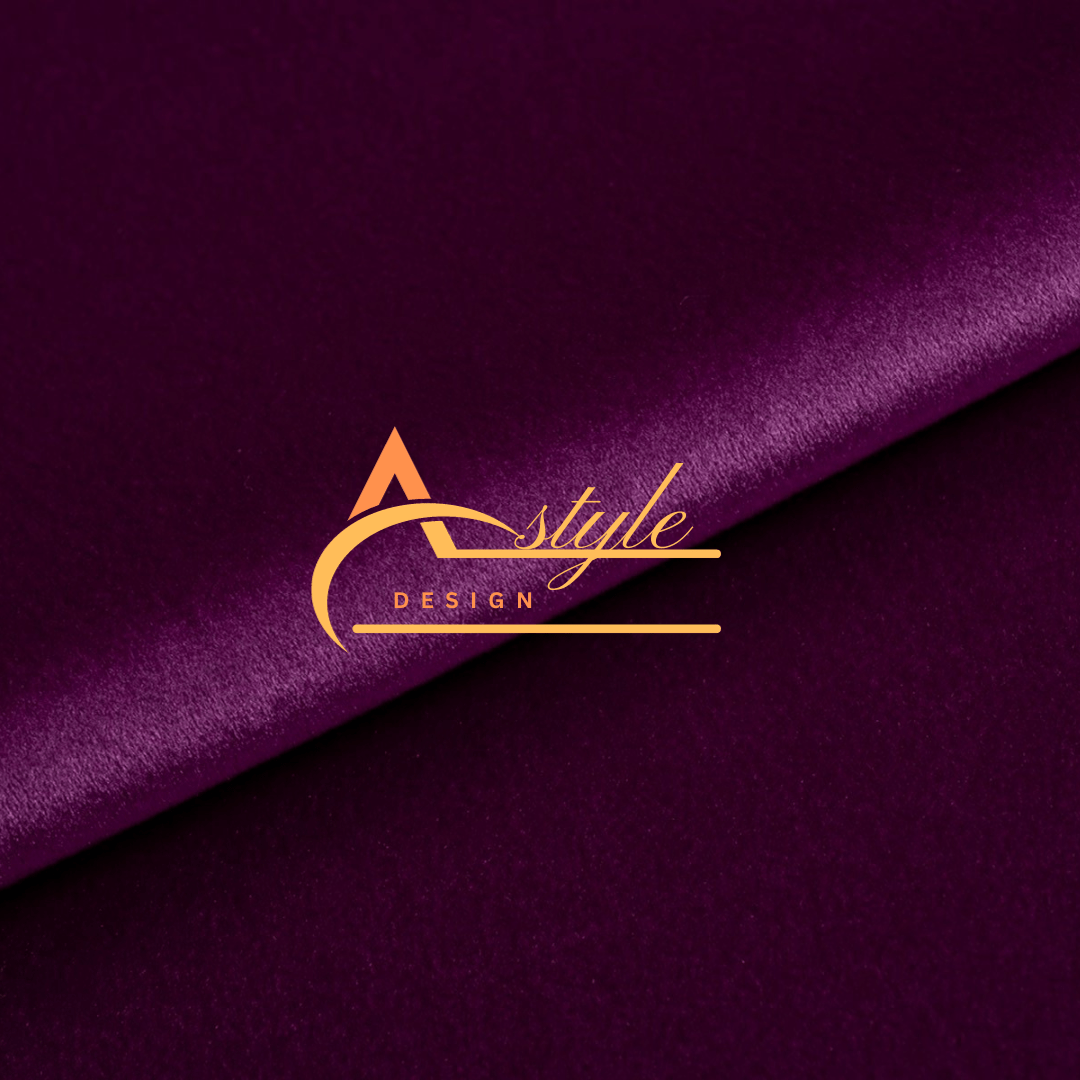 A STYLE Upholstery Fabric - Dark Magenta