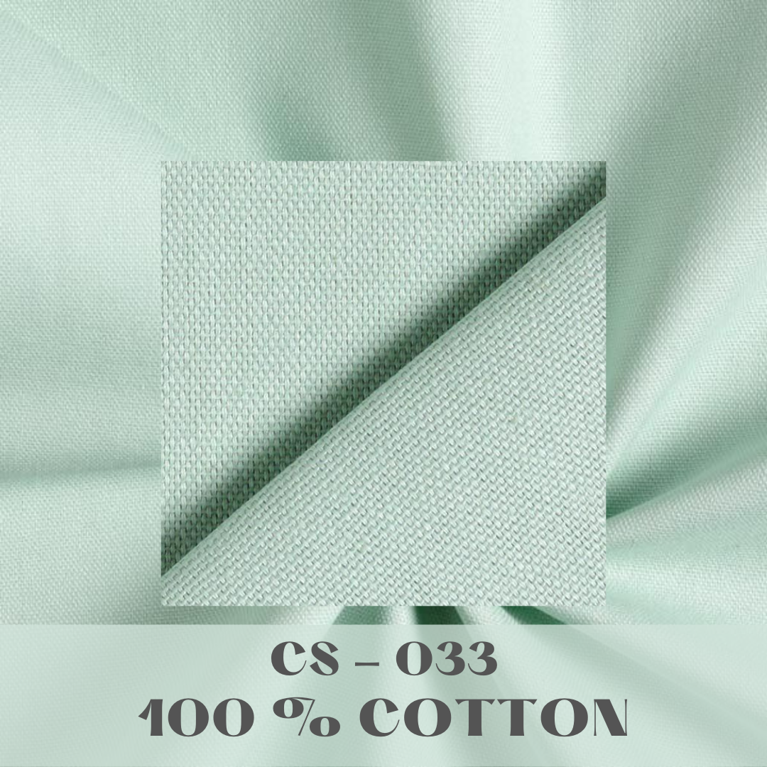 Plain Cotton Canvas Fabrics – Mint