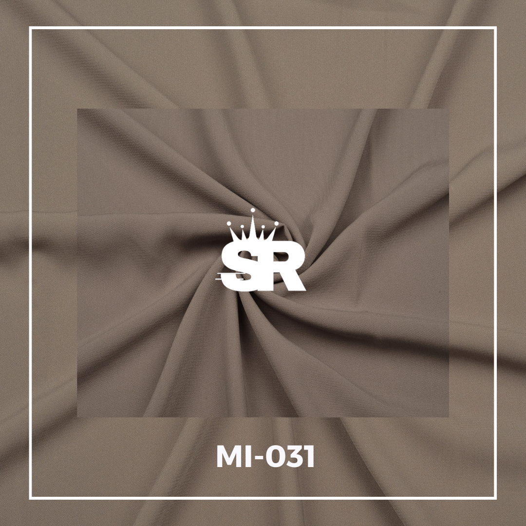 Plain Medina Silk Fabrics – Mocha