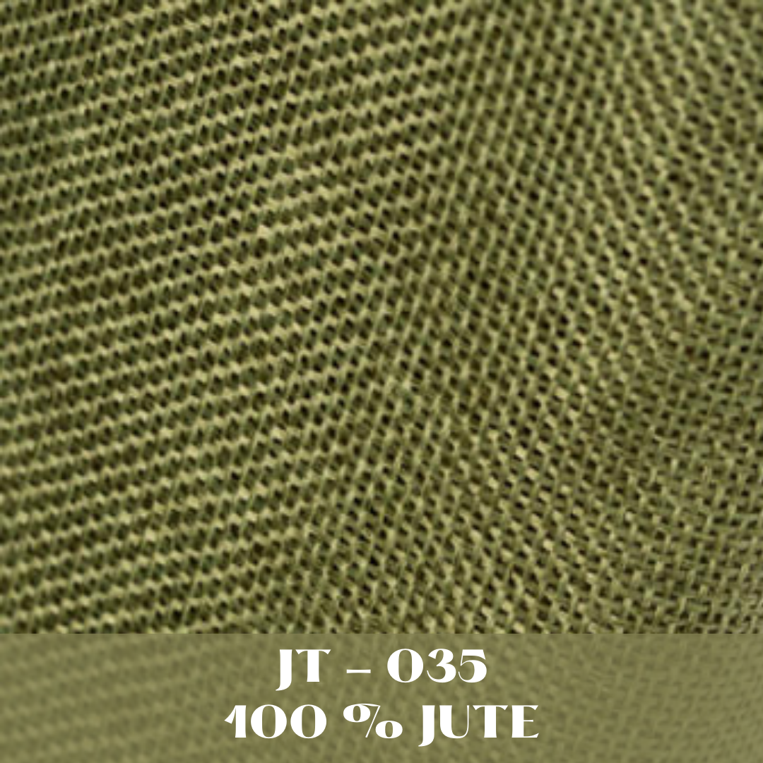 Plain Jute Burlap Fabrics - Olive