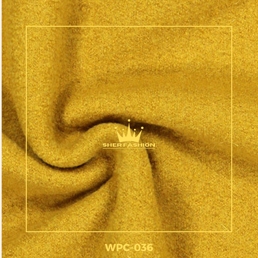 Wool Cashmere Fabrics – Yellow