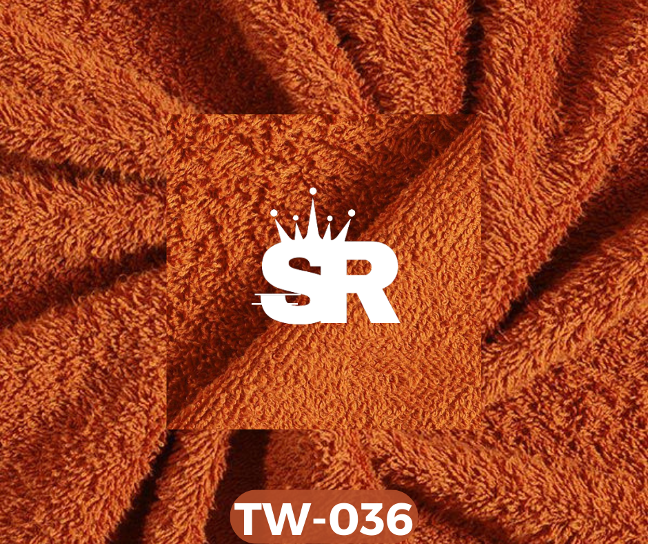 Plain Towelling Fabric (TERRYCLOTH) – Terracotta