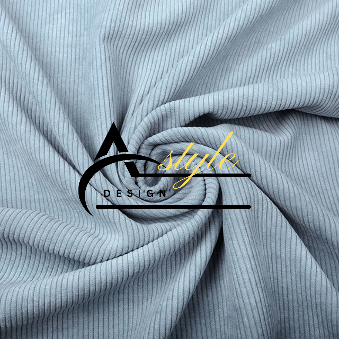 Plain Comisole Fabric – Glaucous Blue