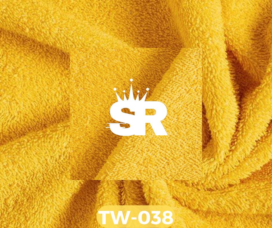 Plain Towelling Fabric (TERRYCLOTH) – Yellow