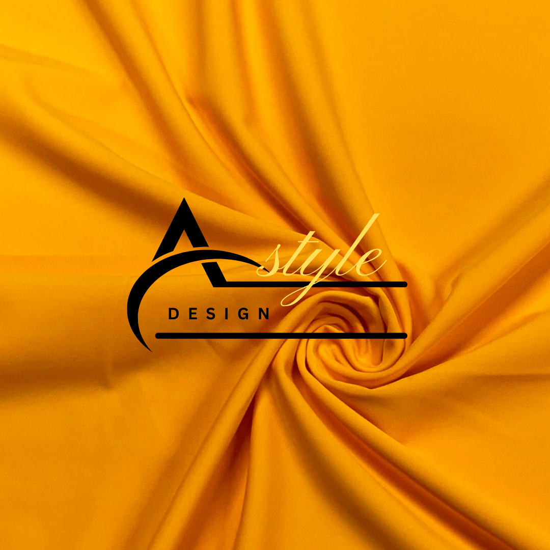 Plain Swimsuit Fabrics - Amber