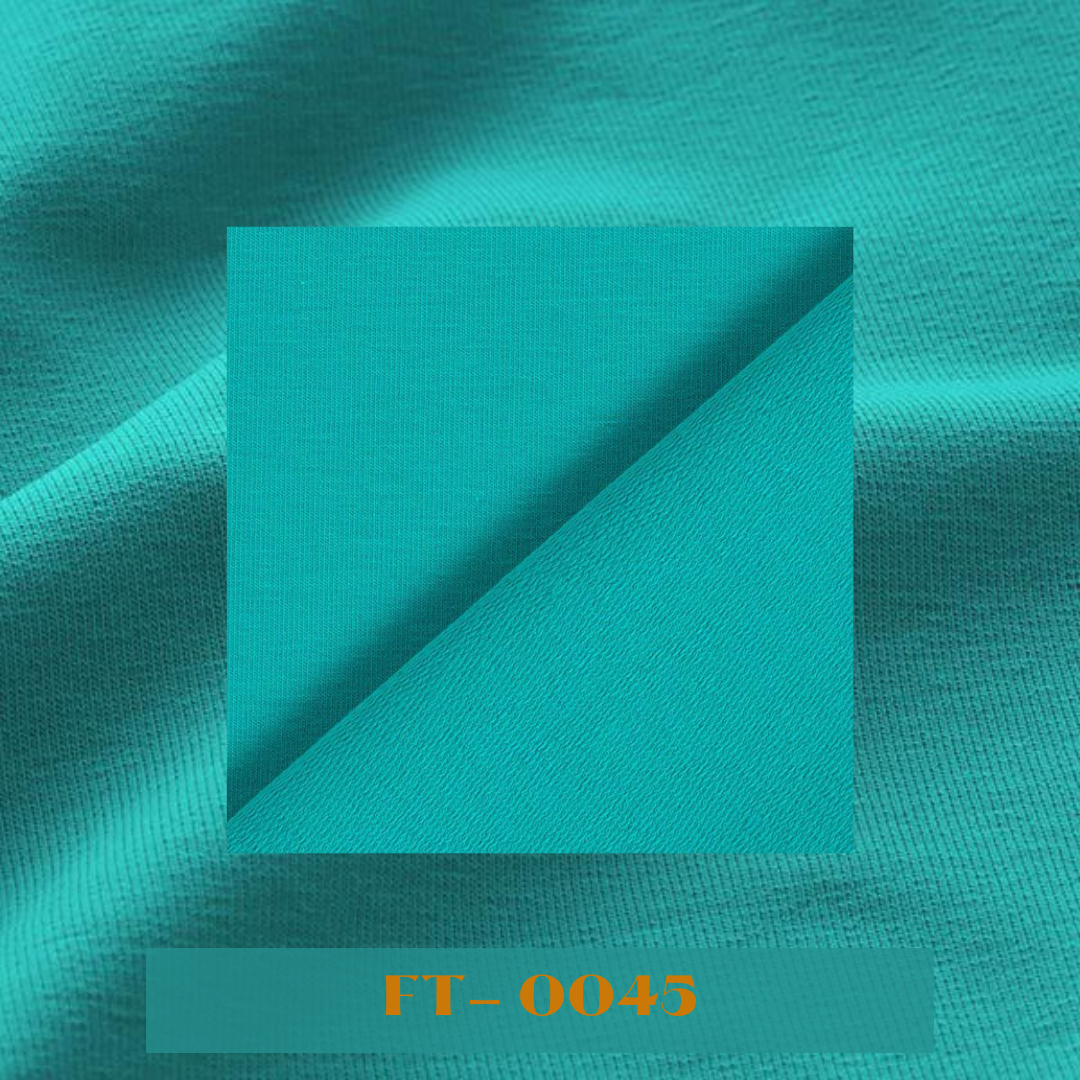 Plain Two - Thread Fleece / French Terry Fabrics –  Turquoise