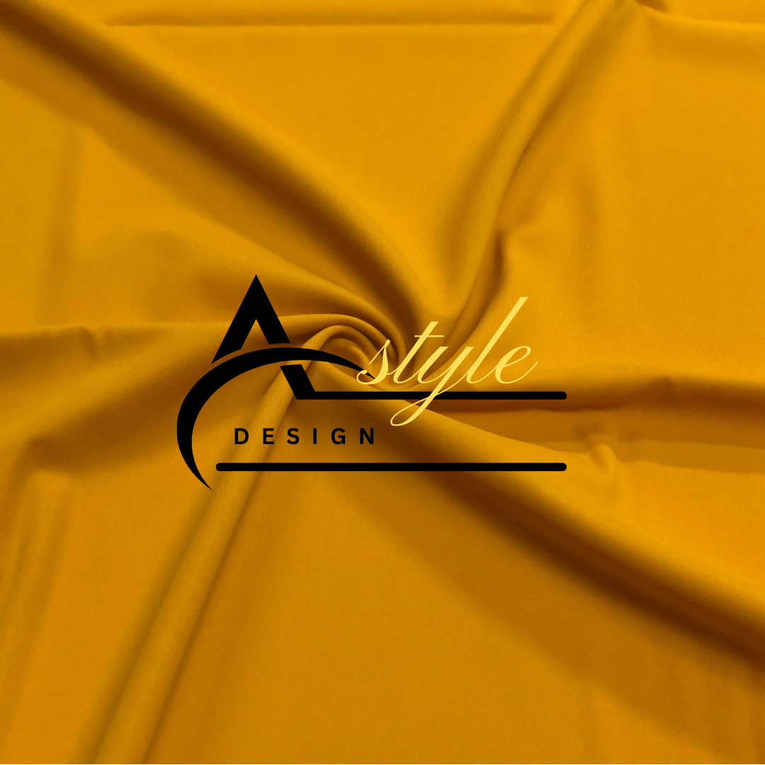 Plain Swimsuit Fabrics - Mustard