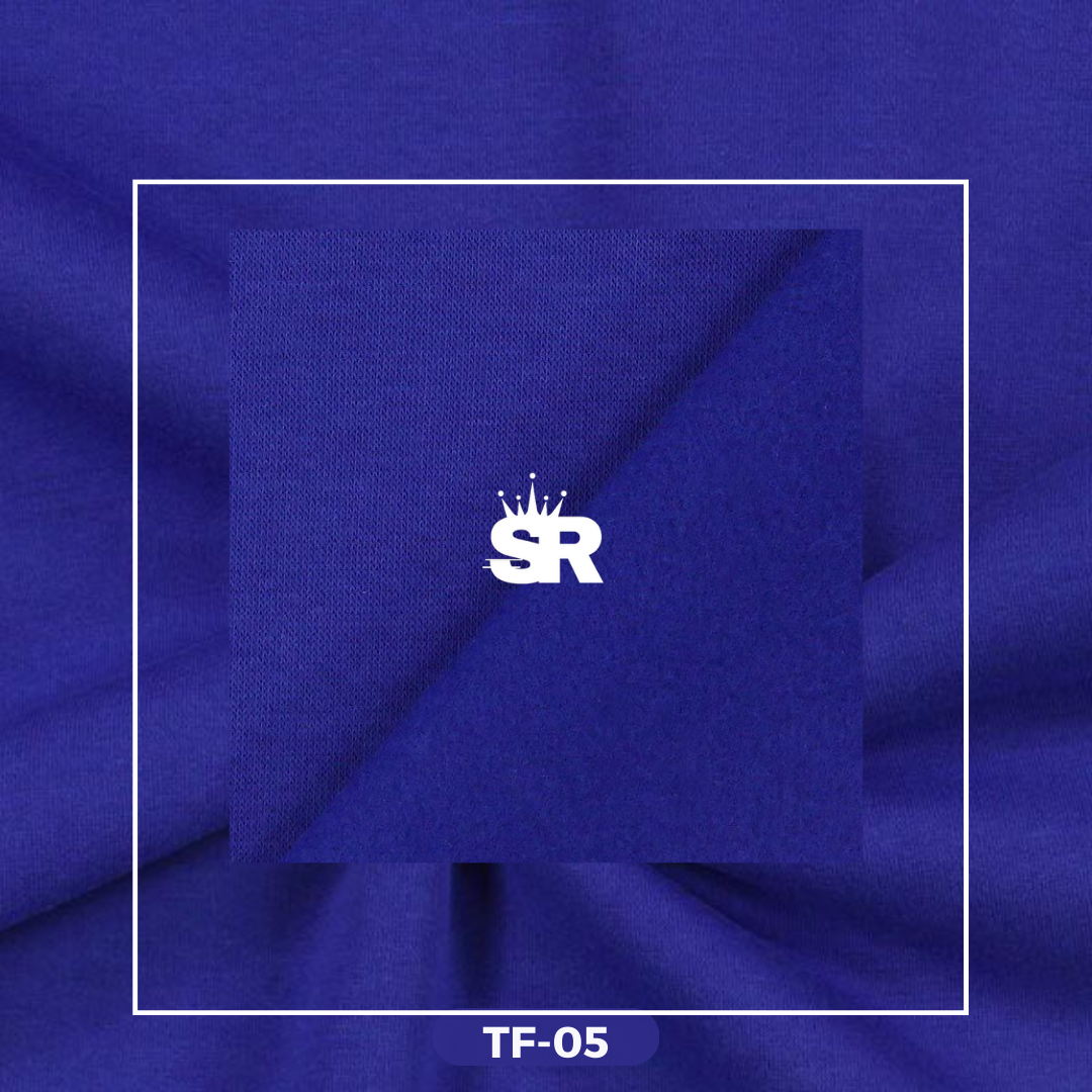 Plain Three Thread Fleece – Royal Blue