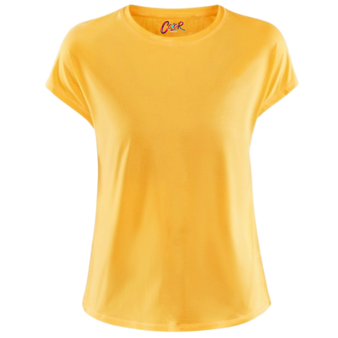 Round Neckline and Short Sleeves Ultimate Womens T-Shirt