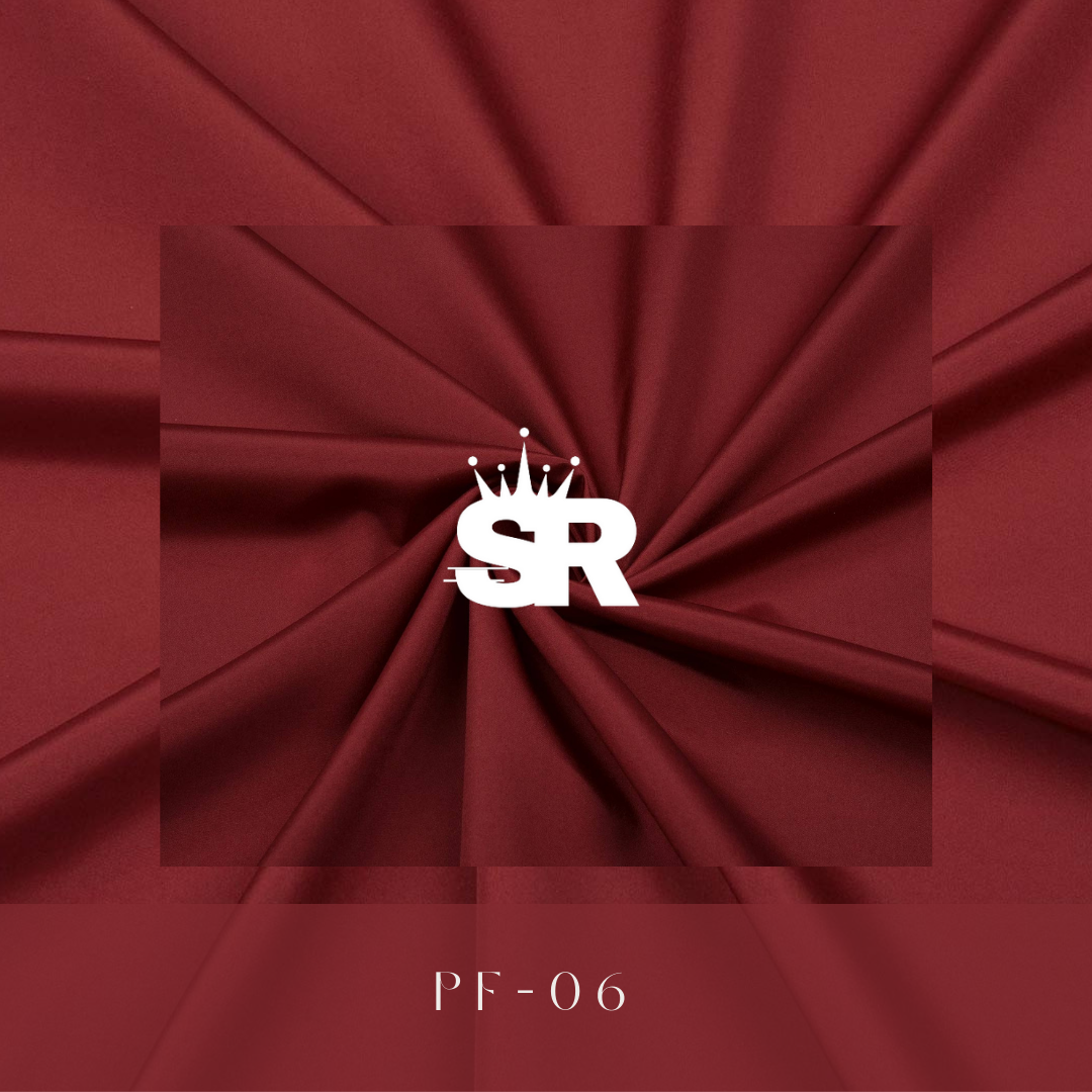 Plain Parachute Clothing Fabrics – Burgundy